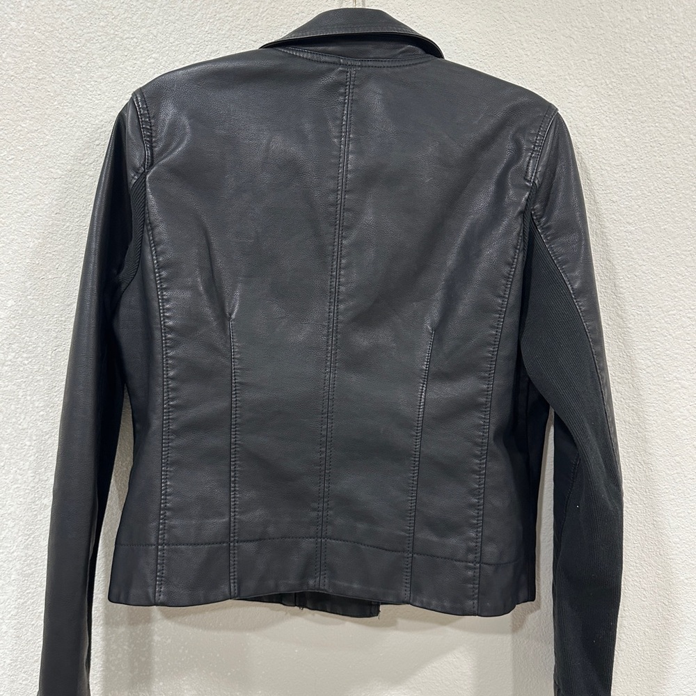 Blank NYC Black Leather Jacket - Picture 5 of 6
